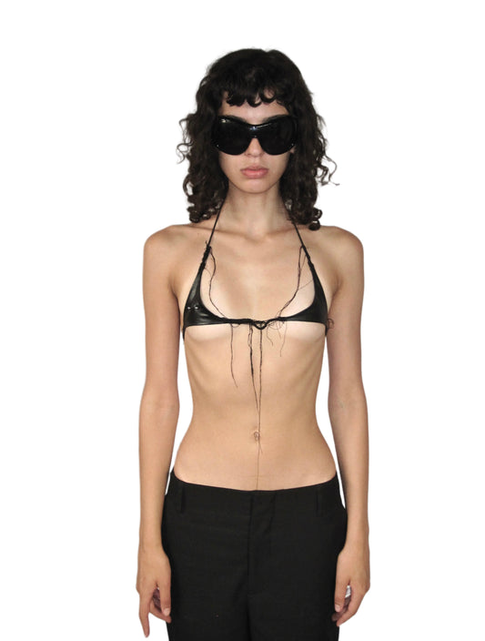 MICRO LEATHER BIKINI