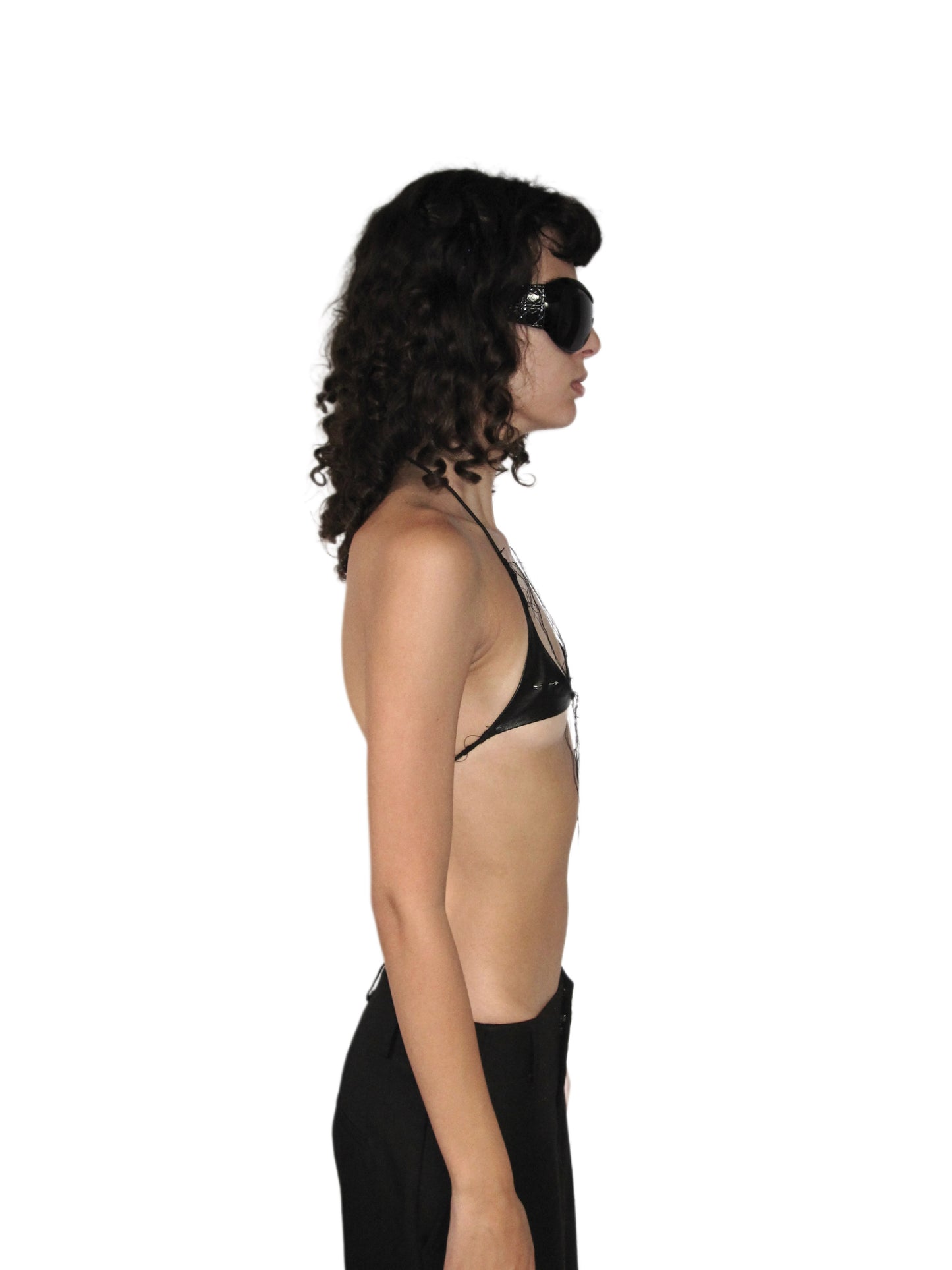 MICRO LEATHER BIKINI