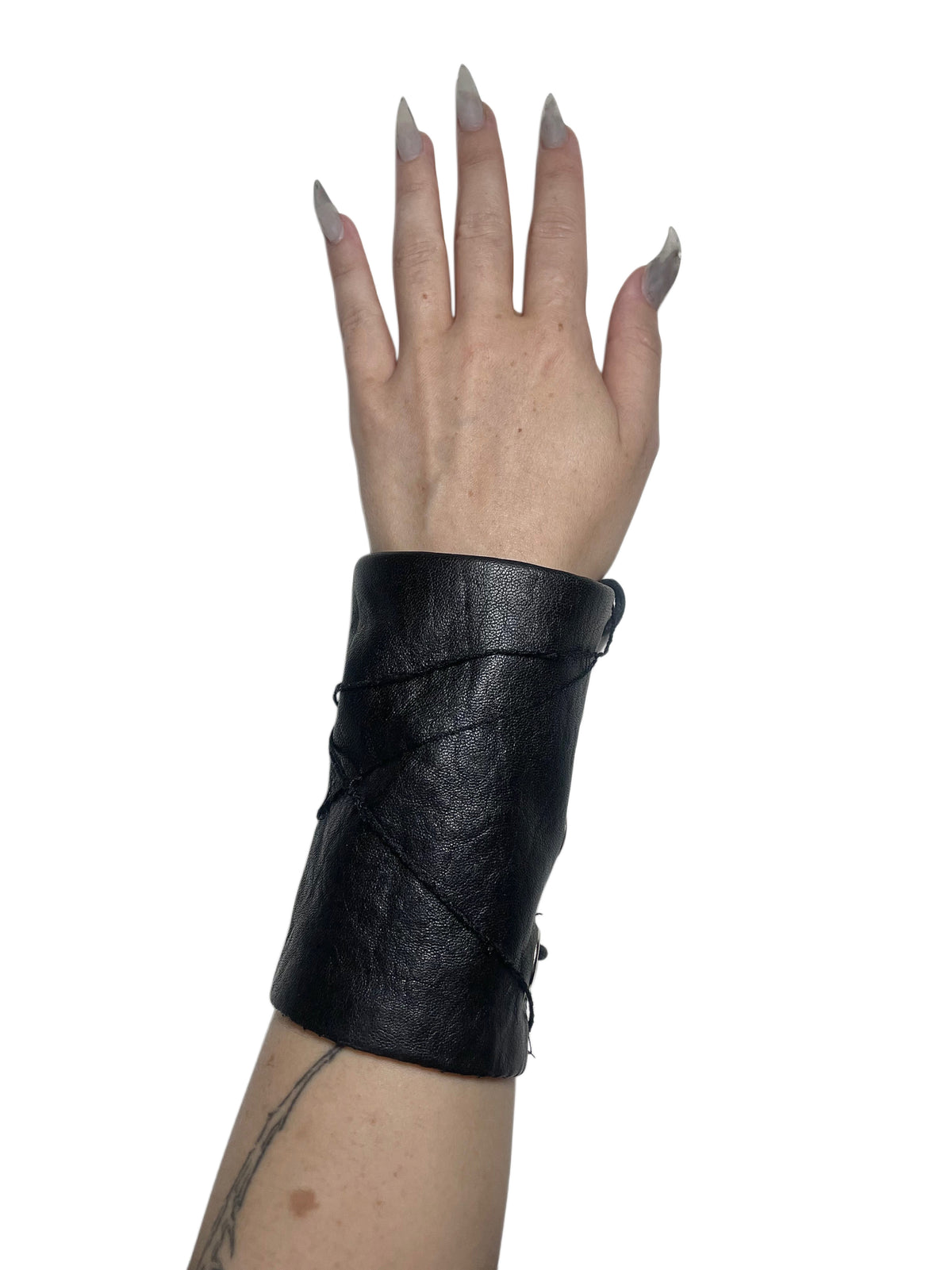 STITCHED LEATHER WRAP